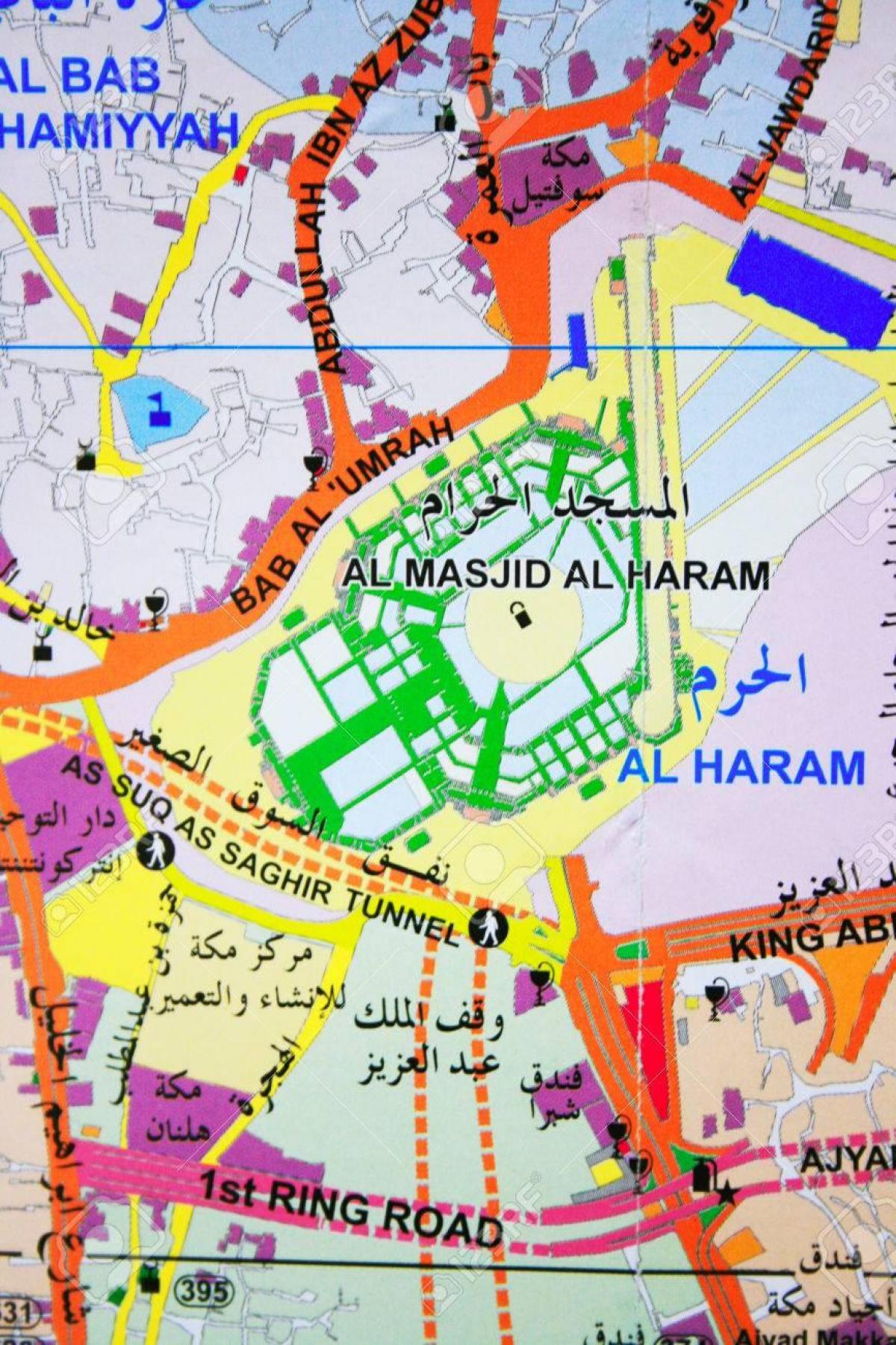 Mecca haram map