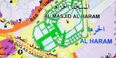 Mecca haram map