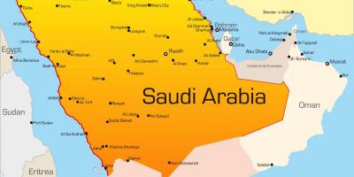 Makkah saudi arabia map