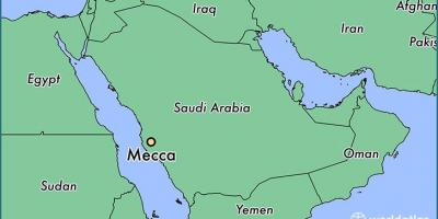 Mecca city map