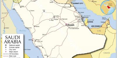 Makkah mina arafat map